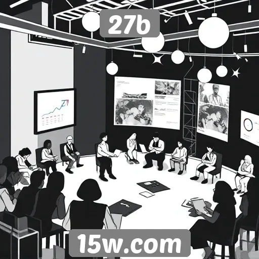 Como a comunidade interage com o site 27b