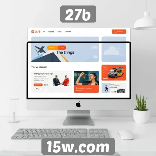 Navegação e usabilidade no 27b